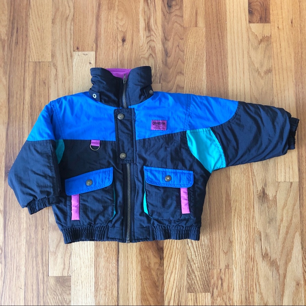 VTG OshKosh B’Gosh Coat Retro Snow Ski Full Zip